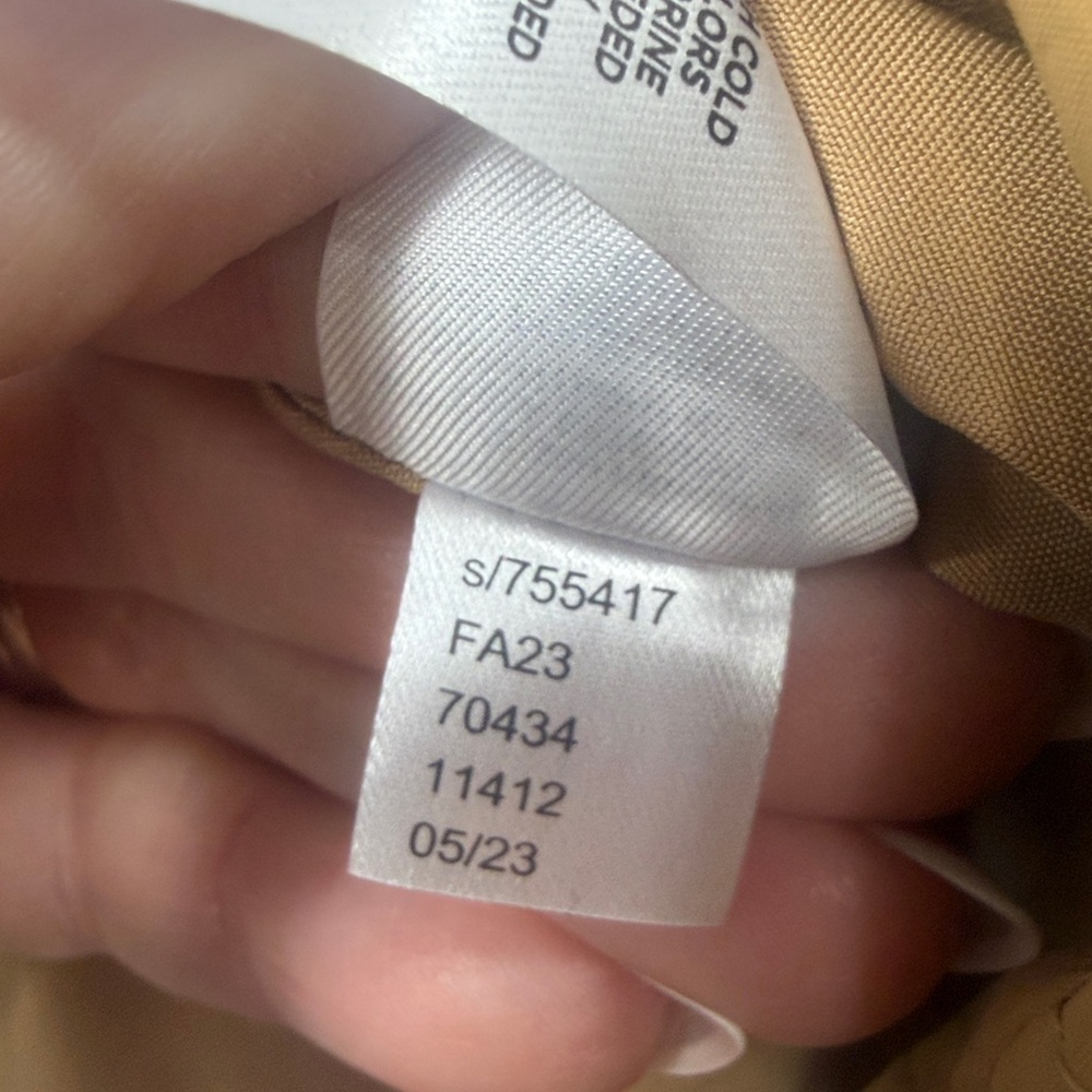 Loft Quilted Brown Field button down Jacket size … - image 7